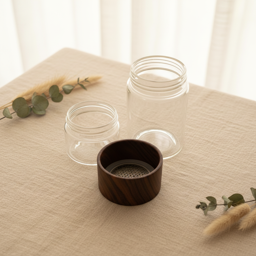 Glass Tea Infuser Components