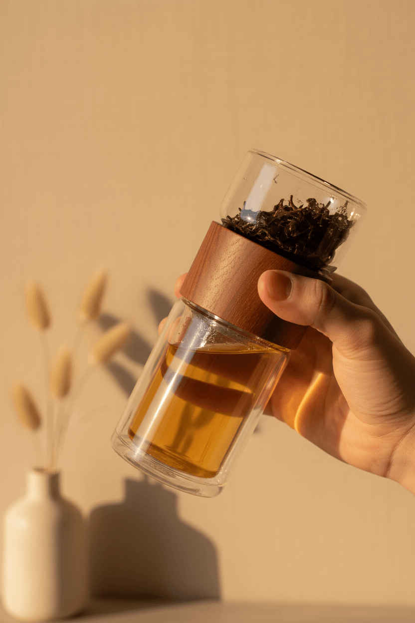 Warm Japandi Tea Infuser